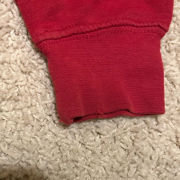 Temple University Hoodie Red Small - Picture 4 of 4